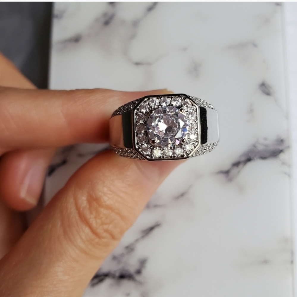 New 925 Silver Ring For Men - Picture 4 of 6